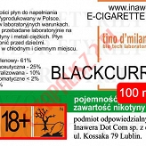 BLACKCURRANT 18mg/ml poj. 100ml LIQUID INAWERA