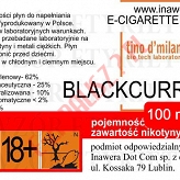BLACKCURRANT 12mg/ml poj. 100ml LIQUID INAWERA
