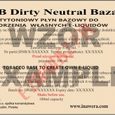 Dirty Neutral Baza 100ml bez nikotyny