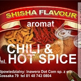 CHILI & HOT SPICE aromat naturalny 10ml E-Aromat typu shisha 