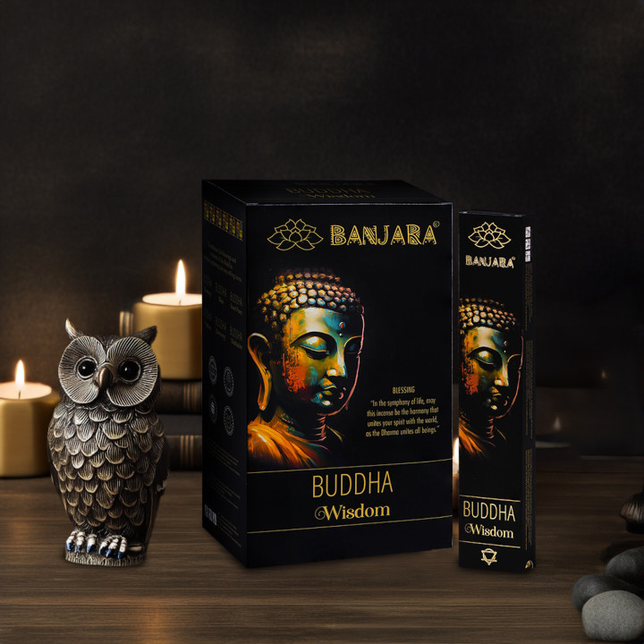 Kadzidełka Banjara Budda – Mądrość | Aromat sandałowy | Medytacja i wyciszenie