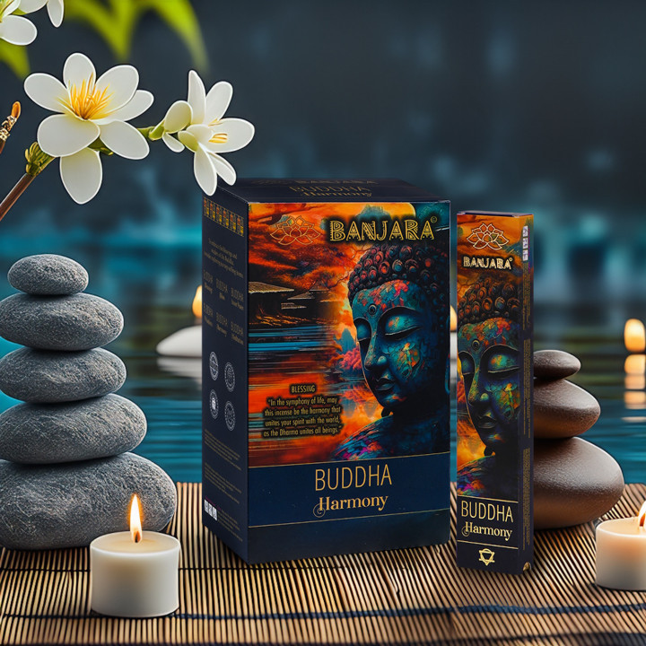 Kadzidełka Banjara Budda – Harmonia | Równowaga i naturalny relaks