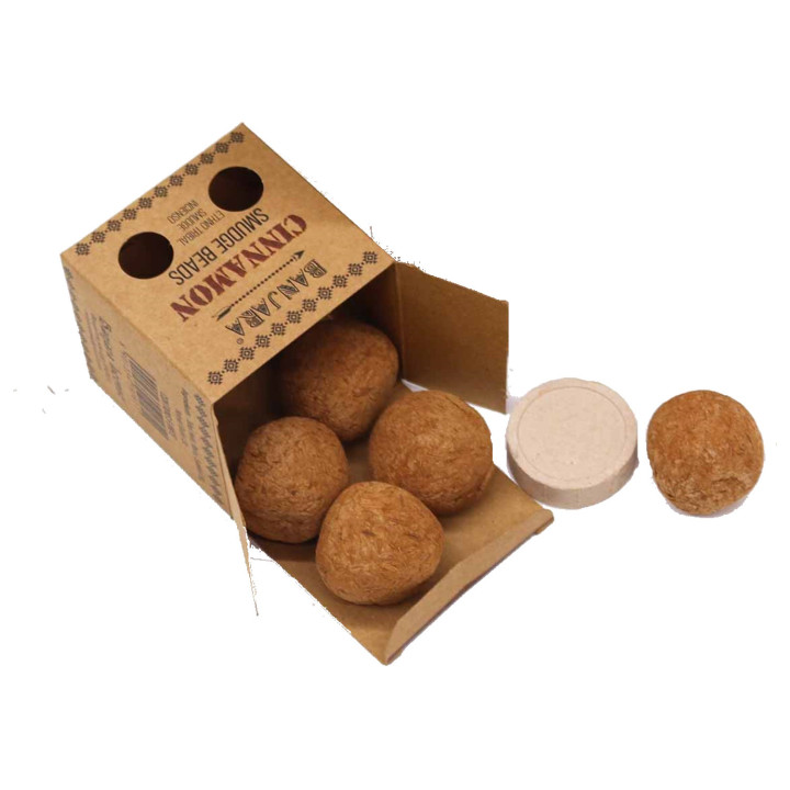 Kadzidełka Banjara – Cynamon 5 kul + podstawka | Naturalny zapach