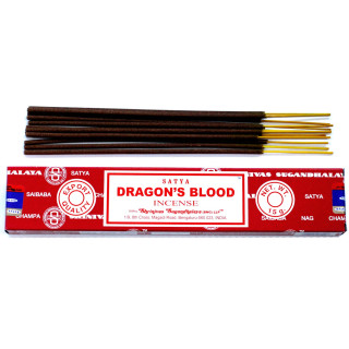 Satya Dragon’s Blood Kadzidełka 15 g – oczyszczenie i energia