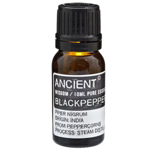 Czarny Pieprz – Olejek Eteryczny 10 ml | Aromaterapia, Masaż, Relaks