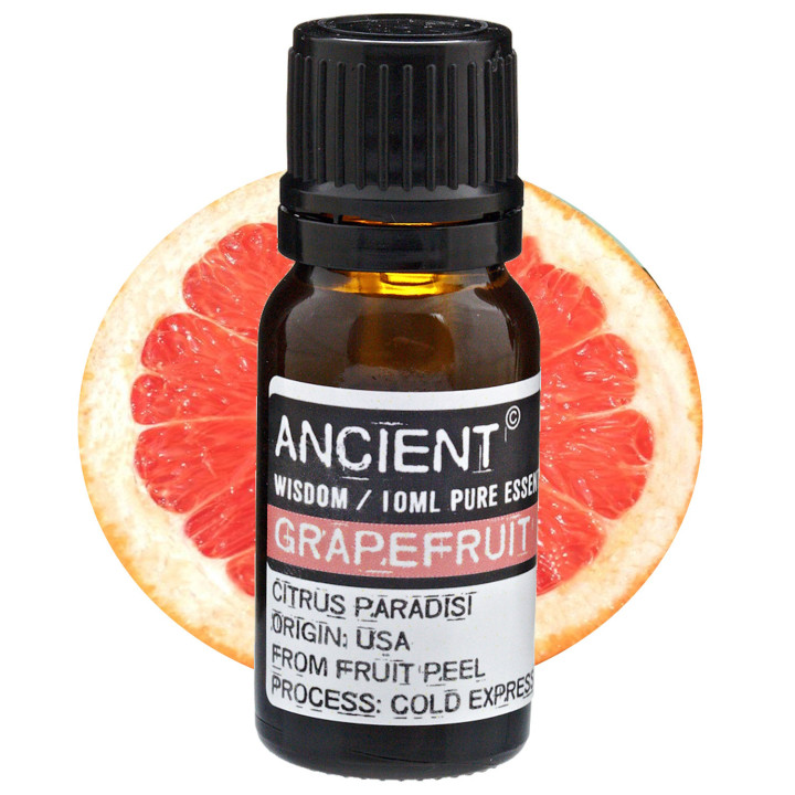 Grejpfrut – Olejek Eteryczny 10 ml | Energetyzujący, Cytrusowy Aromat