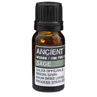 Szałwia – Olejek Eteryczny 10 ml | Salvia officinalis | Naturalny Ziołowy Aromat