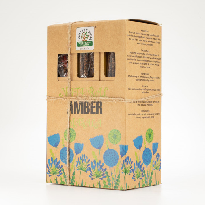 Kadzidełka Masala Bursztyn 15 g – naturalne, relaksujące aromaty