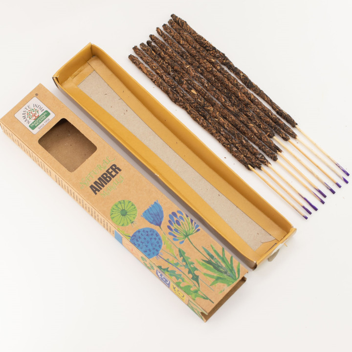 Kadzidełka Masala Bursztyn 15 g – naturalne, relaksujące aromaty