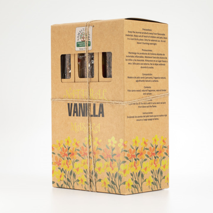 Kadzidełka Masala Wanilia 15 g – naturalne, relaksujące aromaty
