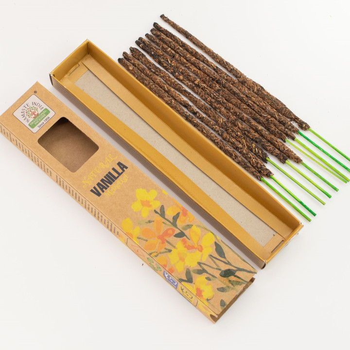 Kadzidełka Masala Wanilia 15 g – naturalne, relaksujące aromaty