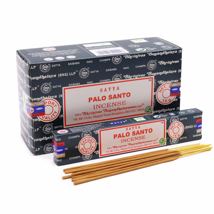 Satya Palo Santo 15 g – oczyszczenie, harmonia i pozytywna energia