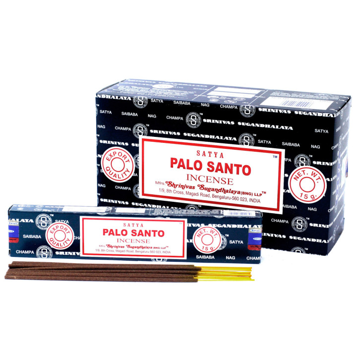 Satya Palo Santo 15 g – oczyszczenie, harmonia i pozytywna energia