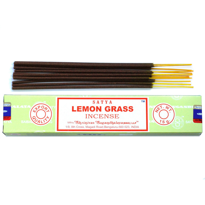Satya Lemongrass 15 g – świeżość, oczyszczenie i relaks