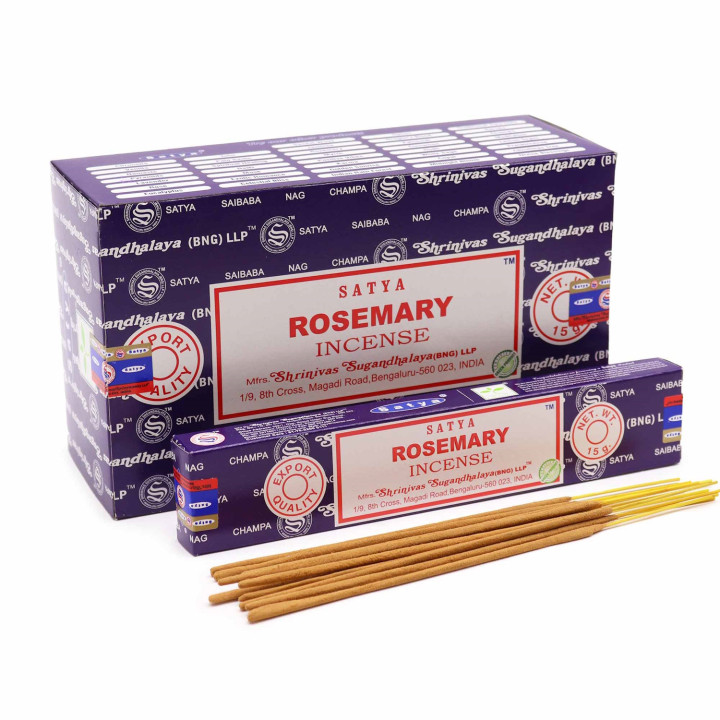 Satya Rosemary 15 g – świeżość, oczyszczenie i relaks