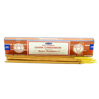 Satya Dark Cinnamon 15 g – kadzidełka o zapachu cynamonu