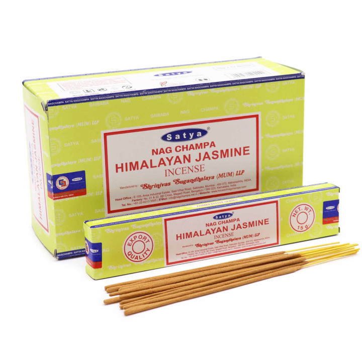 Satya Himalayan Jasmine 15 g – kadzidełka Jaśmin Himalajski