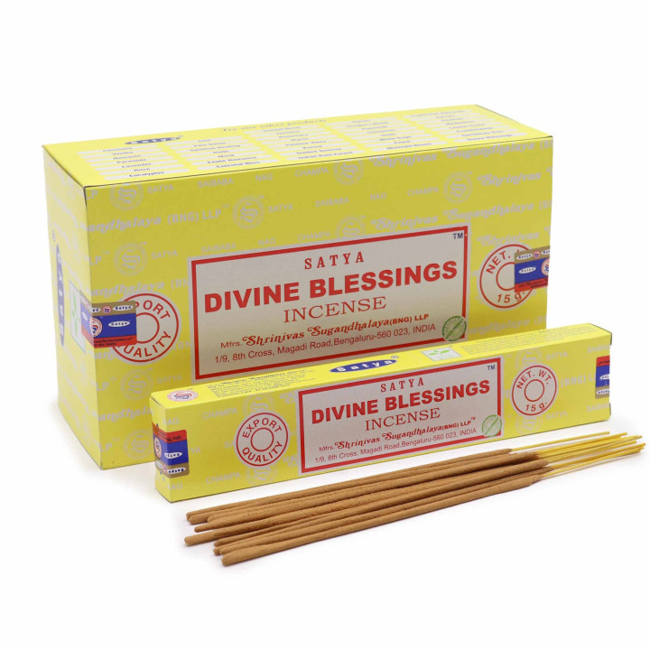 Satya Divine Blessings 15 g – kadzidełka Boskie Błogosławieństwo