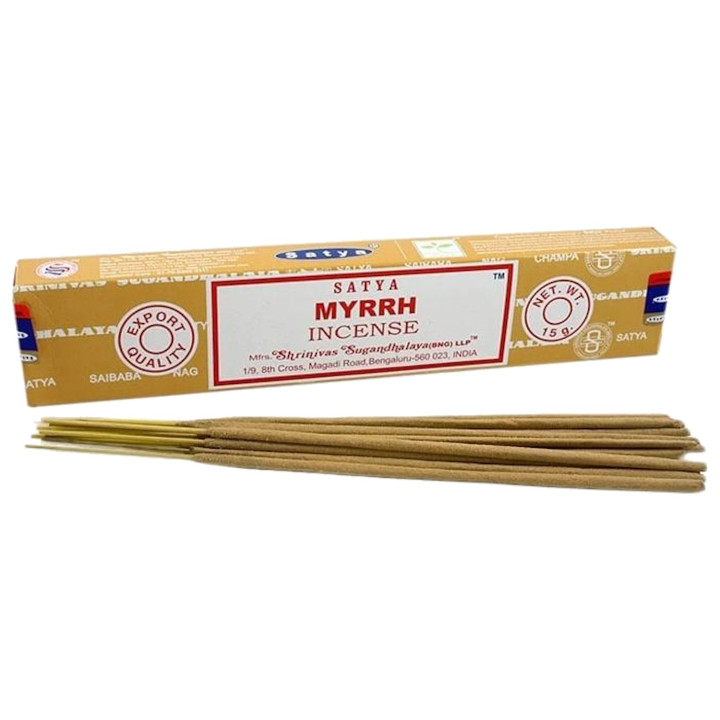 Satya Myrrh 15 g – kadzidełka Mirra, aromat żywiczny