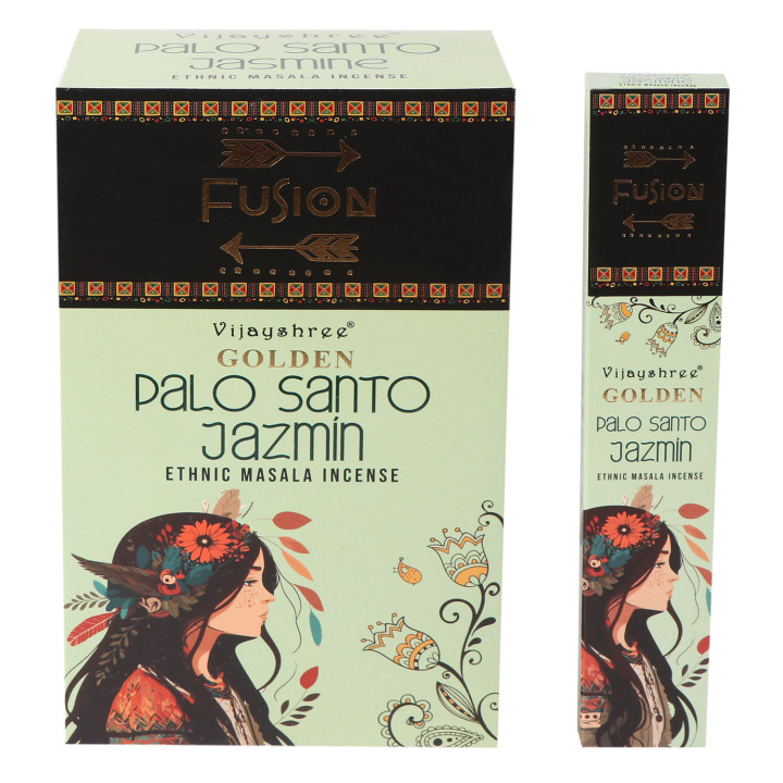 Golden Fusion Palo Santo & Jaśmin 15 g – kadzidełka harmonii