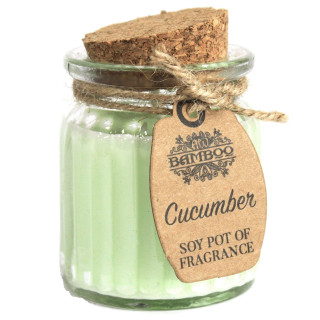 Świeca Sojowa Ogórek – Naturalna Świeżość, 20h