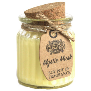 Świeca Sojowa Mistyczne Piżmo – Zmysłowy Zapach 20h