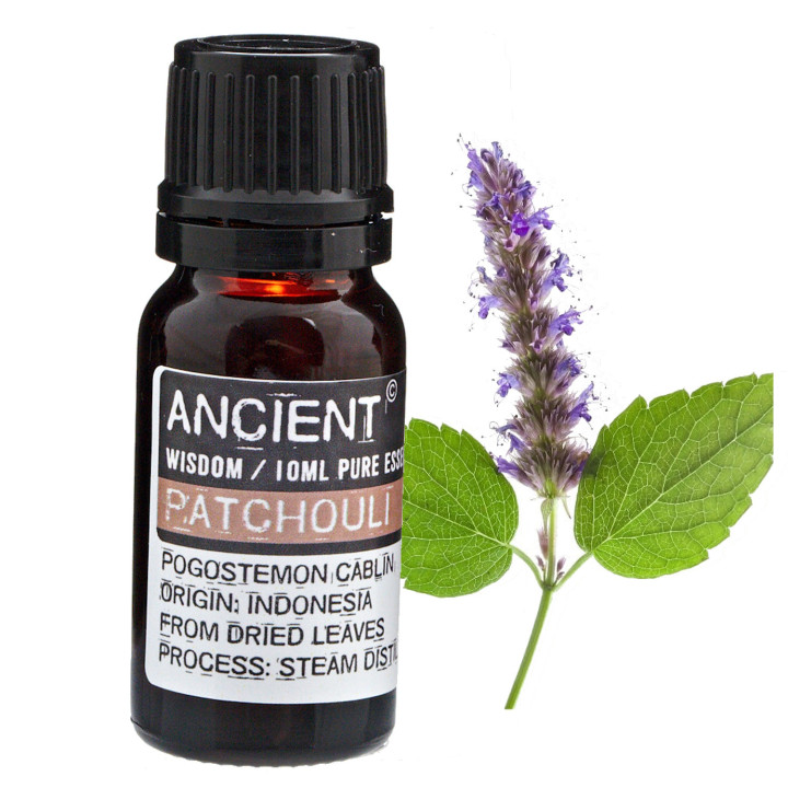 Olejek eteryczny Paczula 10 ml – relaks, harmonia i zmysłowość