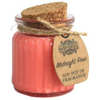 Świeca Sojowa Róża – Kwiatowy, Romantyczny Zapach 20h