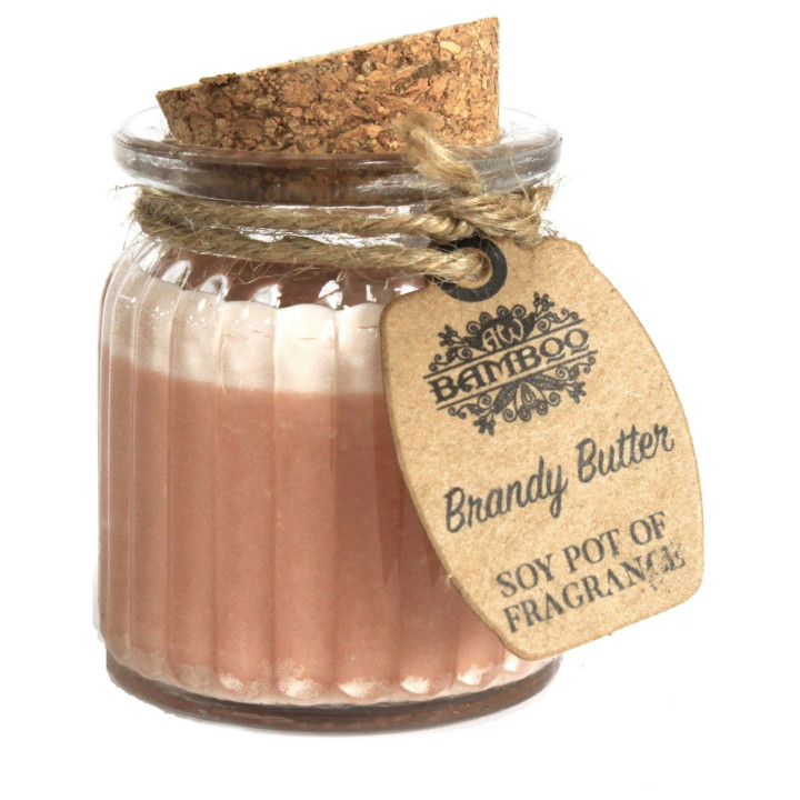 Świeca Sojowa Brandy – Elegancki, Ciepły Zapach 20h