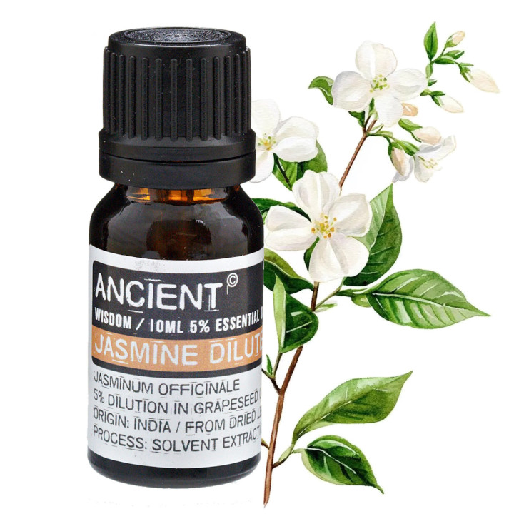 Olejek eteryczny Jaśmin (roztwór) 10 ml – relaks i zmysłowość