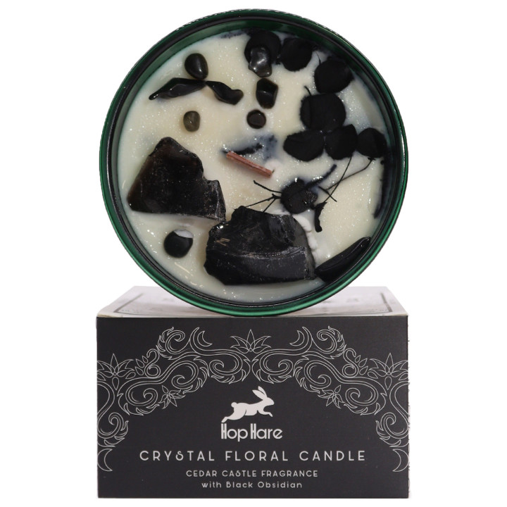 Hop Hare – Rycerz Mieczy | Świeca sojowa z howlitem | Klarowność, odwaga, koncentracja