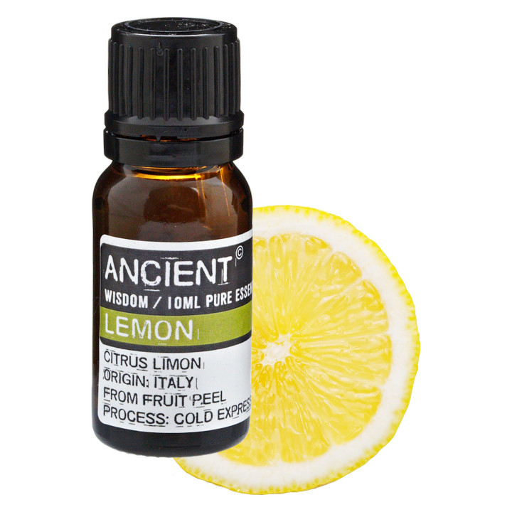 Olejek eteryczny Cytrynowy 10 ml – świeżość, energia i oczyszczenie