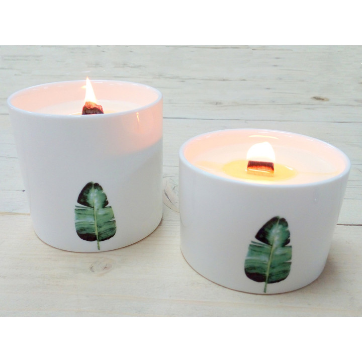 Ogród Japoński – świeca botaniczna sojowa | zapach relaksu i harmonii natury