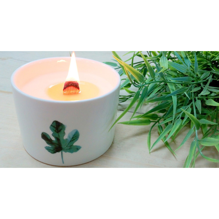 Cytryna i Wiciokrzew – świeca botaniczna sojowa | zapach świeżości i światła