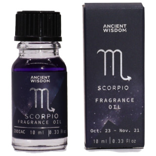 Olejek zapachowy Skorpion – aromat mocy i tajemnicy z bio brokatem | przemiana i pasjaa