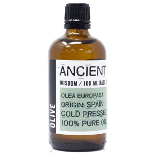 Olej z Oliwek 100 ml | Naturalny Olej Bazowy do Masażu, Pielęgnacji i Aromaterapii