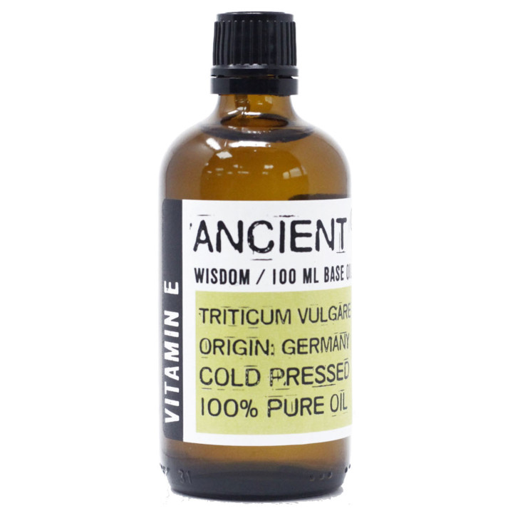 Olej Bazowy z Naturalną Witaminą E 100 ml | Regeneracja i Odmłodzenie Skóry