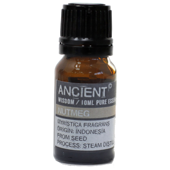 Olejek eteryczny Gałka Muszkatołowa 10 ml – ciepły, korzenny aromat | Aromaterapia