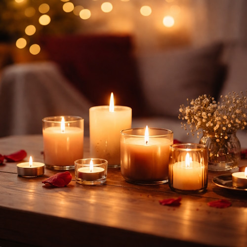 Walentynki przy świecach - jak zbudować romantyczną atmosferę w domu
